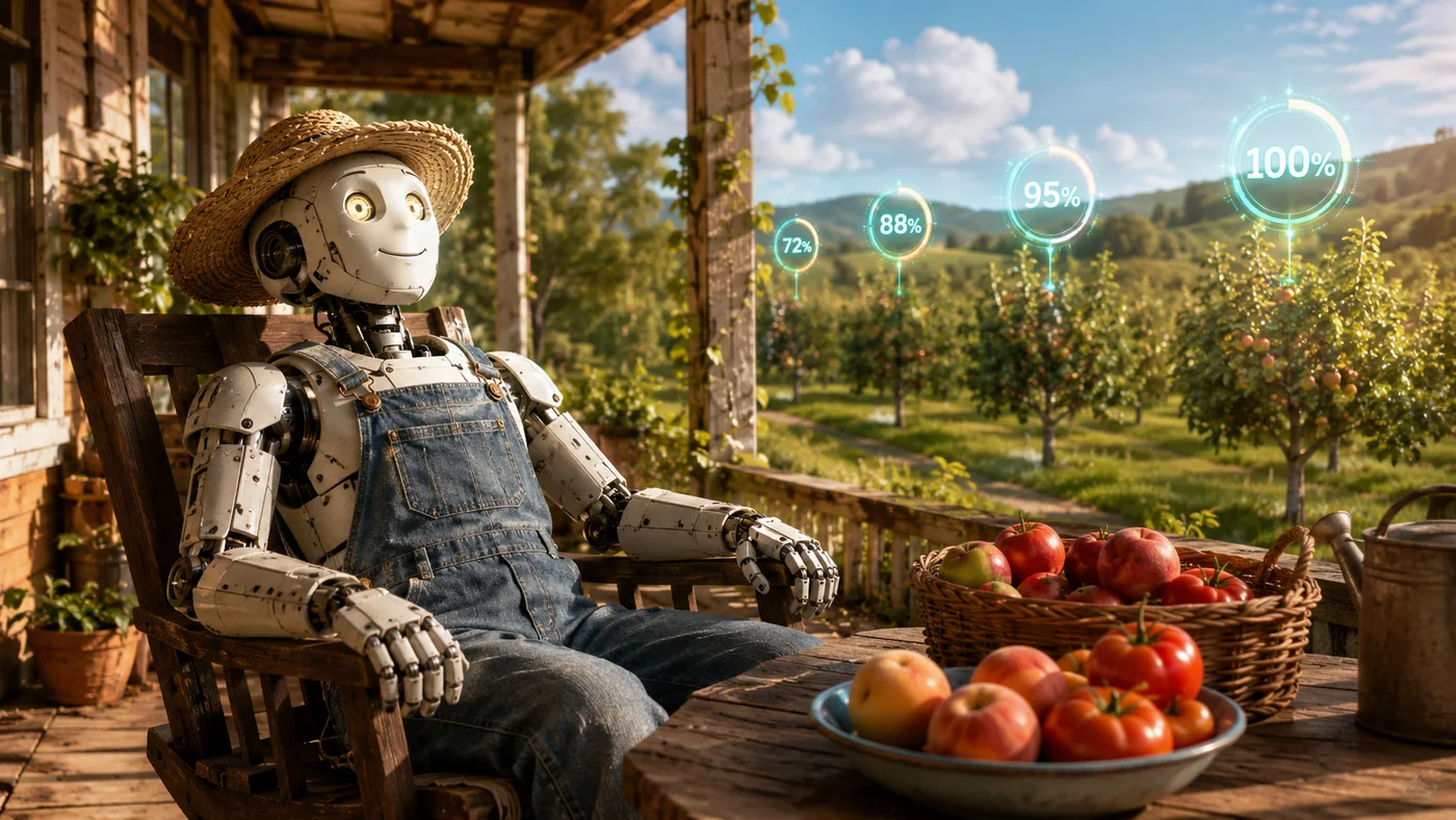 Tarım robotu ve hasat